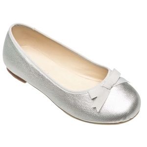 Elephantito- Paris Flat Metallic Silver